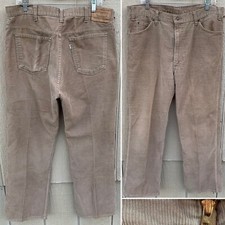 vintage Levis 517 corduroy pants Talon 42 zipper W 38 L 31 30.25 Inseam