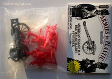 Armies in Plastic: American War of 1812 British Artillery 6-pounder 1/32 54mm