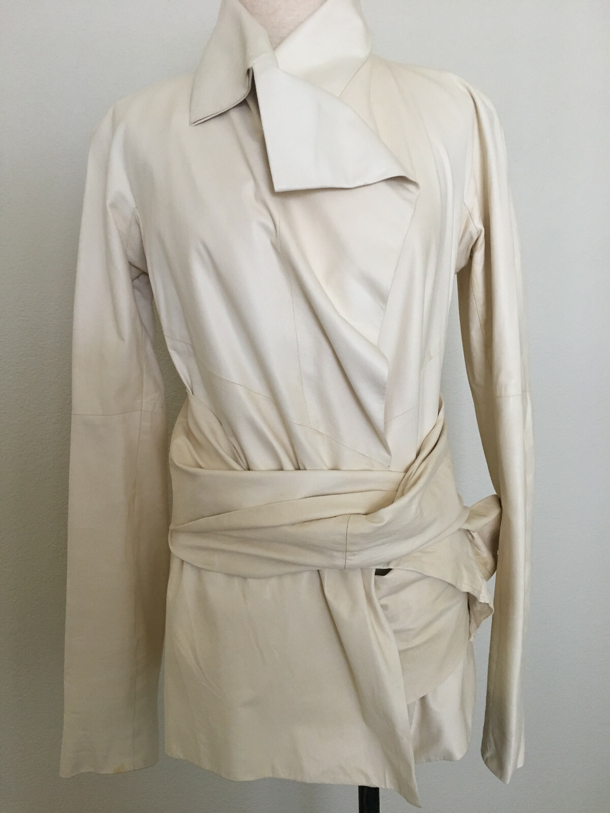 SAINT LAURENT YSL Tom Ford giacca in pelle taglia 36