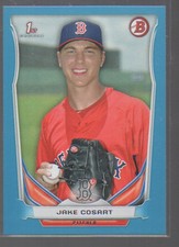 JAKE COSART    BOWMAN DRAFT PICKS PROSPECTS BLUE  CARD #DP101 / 399