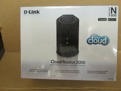 NEW D-LINK DIR-826L 600Mbps 4-PORT DUAL BAND & GIGABIT WIRELESS CLOUD ROUTER 200