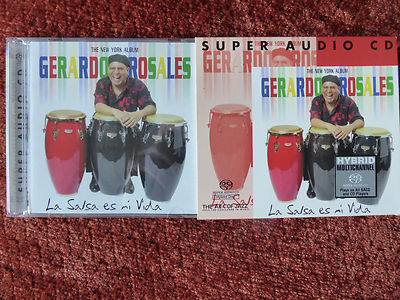 Gerardo Rosales:  LA SALSA ES MI VIDA - The New York Album, Hybrid SACD