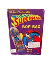 SUPERMAN 1986 Largo Toys 36" Inflatable Bop Bag NEW IN BOX