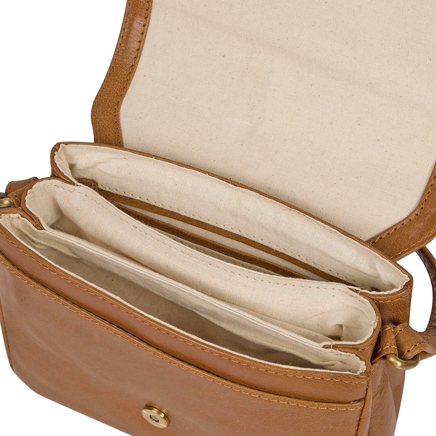 Small Tan Leather Cross Body Bag, Shoulder Bag eBay