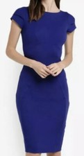 BNWT Closet Curves Bodycon Dress Cobalt Blue UK 28 Plus Size Party Wedding 