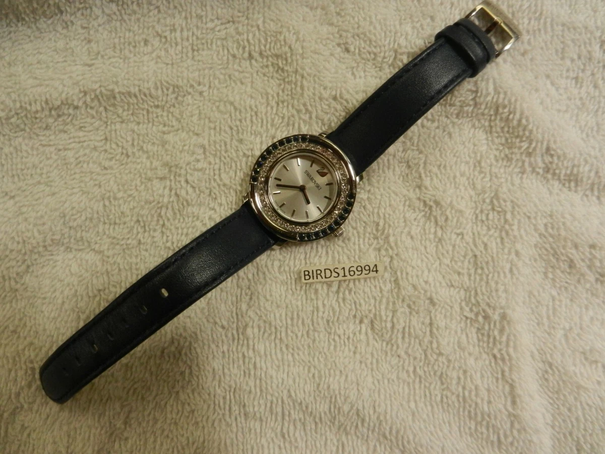 SAVE Swarovski Women s Playful Lady 34MM Quartz Watch BLUE