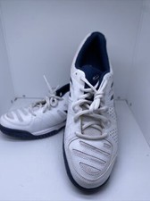 Men's ASICS GEL DEDICATE E507Y White  Navy Size US 10