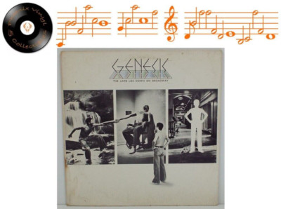 Genesis The Lamb Lies Down On Broadway Vinyl LP A2U B2U A2U B2U Pressing - EX
