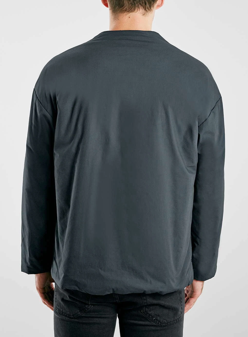 Topman Reversible Jacket - Navy, Men's Large - Versatile & Stylish, Retail $110 - product detail image 2