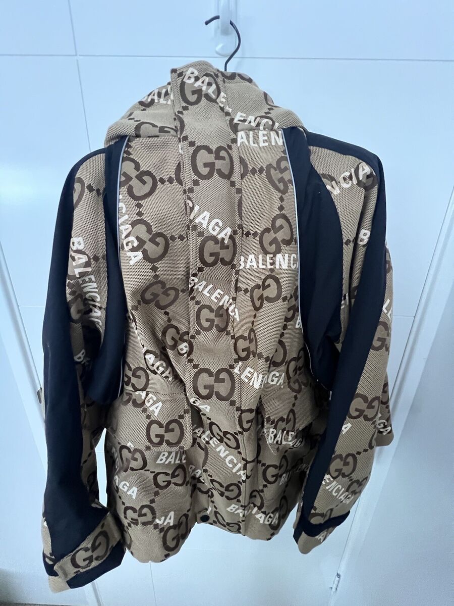 Gucci X Balenciaga Hacker Project Beige Jumbo GG Utility Gucci X Balenciaga Hacker Project Beige Jumbo GG Utility