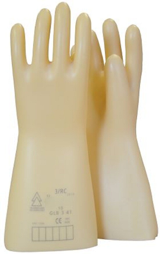 Sibille GLE41 INSULATING LATEX ELECTRICAL SAFETY GLOVES 1Pair Beige