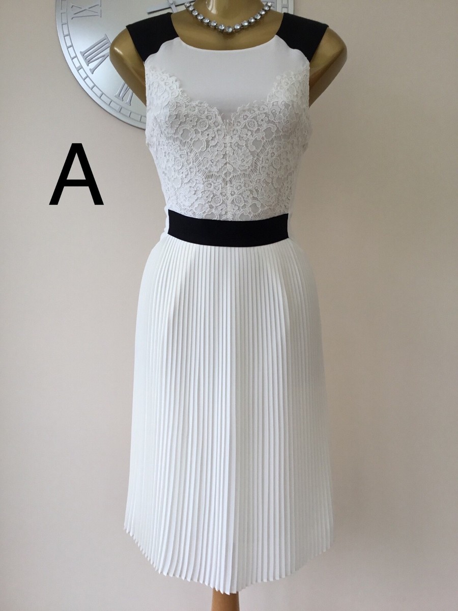 ted baker white and black dress LOISSS main image 0
