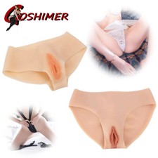 Silicone Pants Shorts Underwear Triangle Briefs Crossdresser Transgender