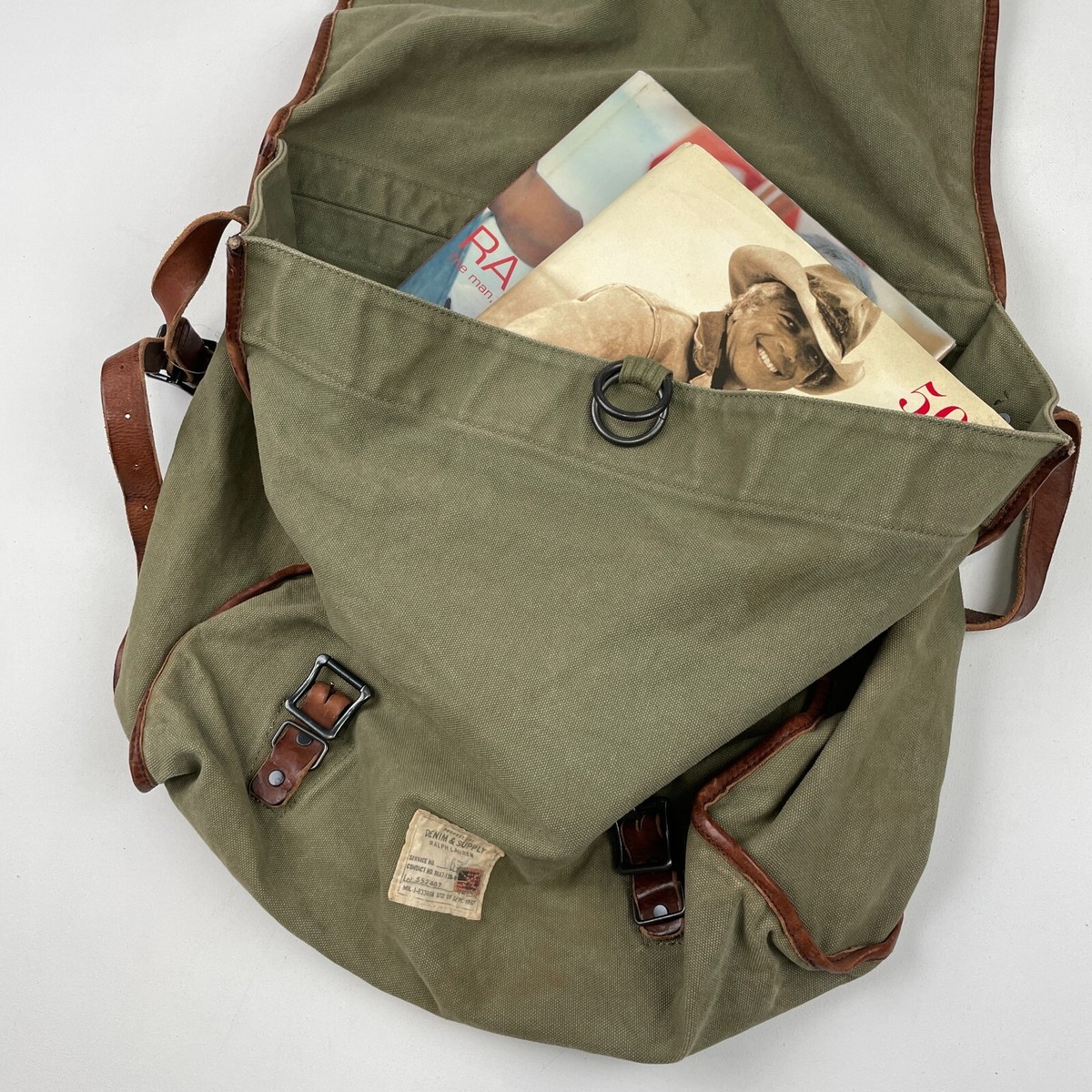 Ralph Lauren Denim & Supply Southwest Canvas Leather Ralph Lauren Denim & Supply Southwest Canvas Leather