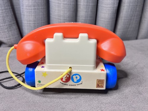 Fisher Price Flashback Chatter Telefono Pull Toy 2009 Toy Story - Foto 4 di 11