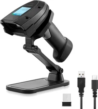 Escaner Inalambrico De Codigo De Barra Lector Scanner De Barras USB Recargable
