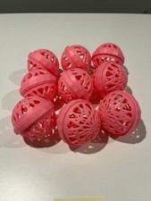 LOT OF 9 PIECES OF WASH BALLS COLOR PINK