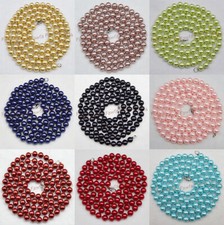 Rare Huge 10/12mm Multi-color South Sea Shell Pearl Round Beads Necklace 36-100'