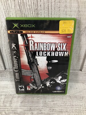 RAINBOX SIX LOCKDOWN (Original Xbox) Complete & Tested NTSC US/CAN #S8
