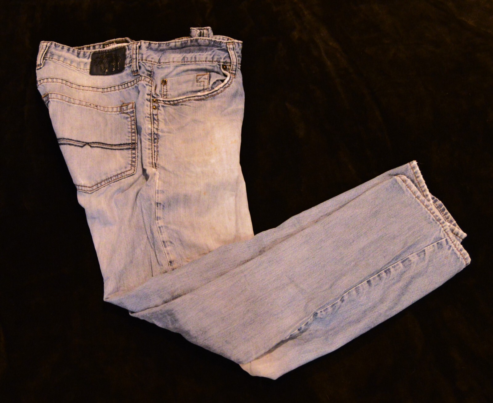 Buffalo David Bitton Six basic slim straight dist… - image 1