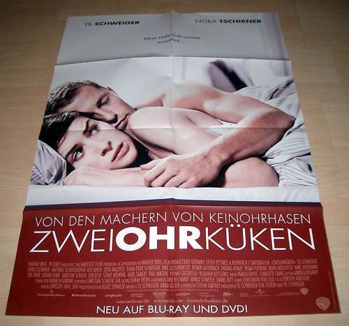 Filmposter A1 Neu Plakat Zweiohrküken - Til Schweiger - Zdjęcie 1 z 1