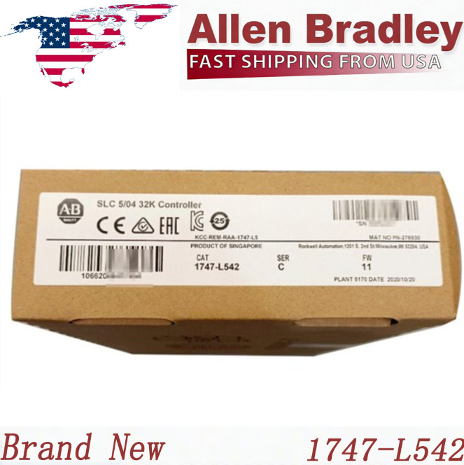 AB 1747-L542 SER C SLC 500 5/04 CPU PROCESSOR UNIT AB 1747L542 Free Shipping