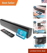 Bowfell 50W 2.0 Bluetooth Sound Bar - 15 Inch for Gaming & Movies