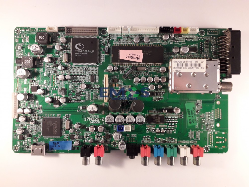 17MB29-2 240508 (17MB29-2 240508) MAIN PCB FOR ACOUSTIC SOLUTIONS LCDW22DVD95F