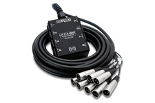Hosa SH-8X0-25 8 XLR Sends, No Returns Snake 25FT