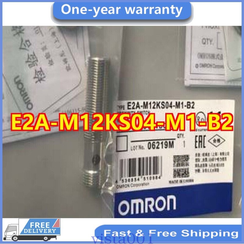 1PC New Omron E2A-M12KS04-M1-B2 Proximity Switch Sensor Free Shipping #Y