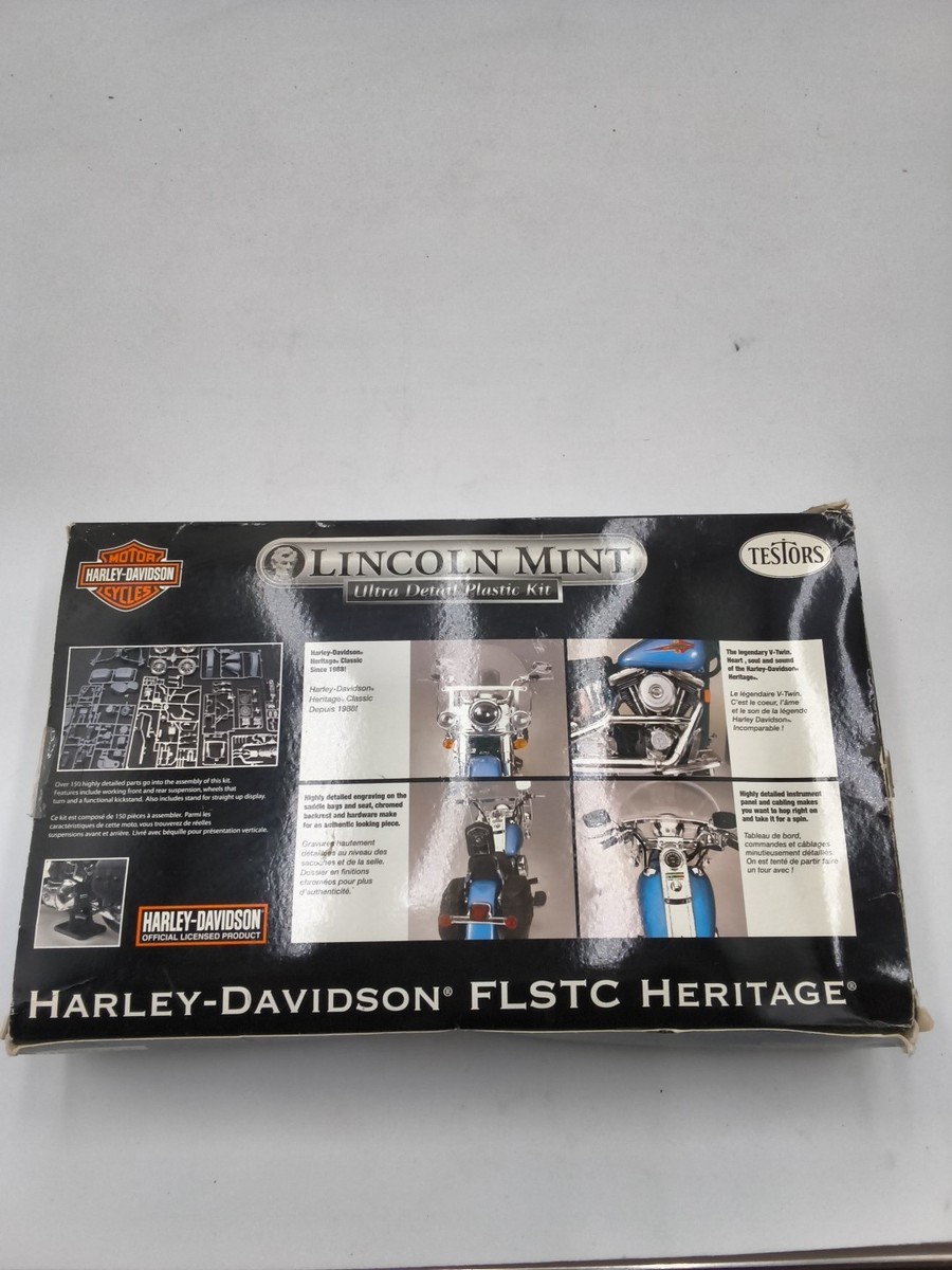 TESTORS 1/9 SCALE HARLEY DAVIDSON HERITAGE SOFTAIL SEALED KIT