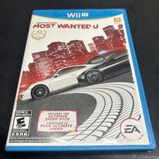Need for Speed: Most Wanted U (Nintendo Wii U, 2013) GOOD DISC *read*