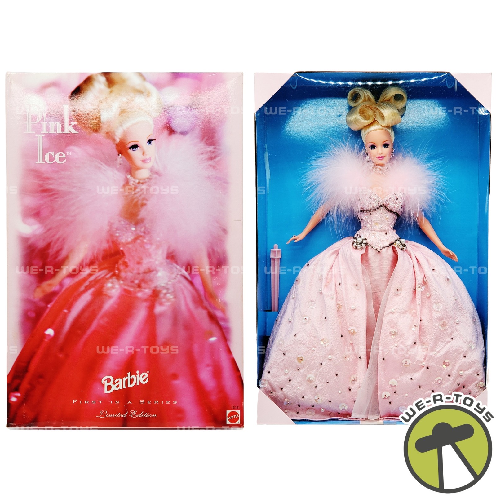 Pink Ice Barbie Doll Limited Edition First in a Series 1996 Mattel No. 15141 NEW