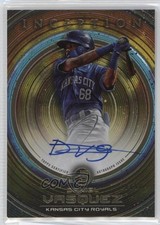 2022 Bowman Inception Gold Foil Pattern II 10/50 Daniel Vasquez #PA-DVZ Auto 0w3