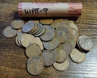 1 Roll Of Mixed Date U.S. Lincoln Wheat Pennies WPR-9
