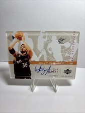 2002-03 Upper Deck UD Glass Auto Focus Etan Thomas ET Wizards Orange 🔥