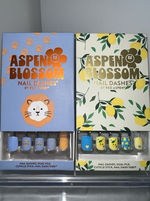 Aspen Blossom Nail Dashes*PETITE*ZOEY*LANE* LEMONS AND LIONS*