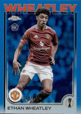 Ethan Wheatley Rookie - 2024-25 Topps Chrome UCC - Numbered /150 #180