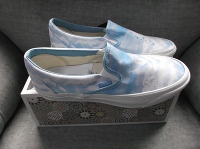 Vans Vault x Kith Og Classic Slip On Lx Clouds (VN0A45JK6BY) - Men's Size 9 NEW