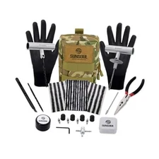  Heavy Duty Tire Plug Kit, 40Pcs Off Road Emergency Puncture Repair for SUV, 