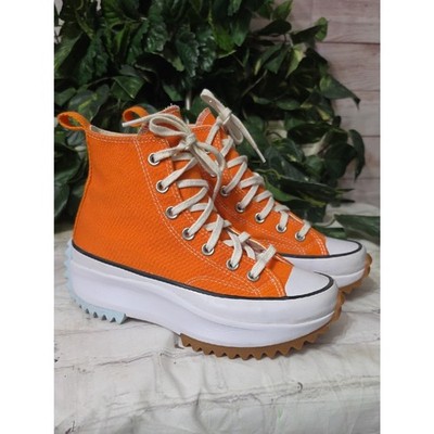 Converse Run Star Hike Sunblocked Total Orange Sole Men 5.5/Women 7