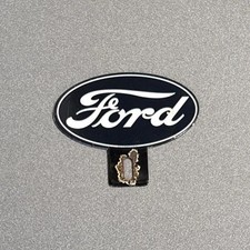 Vintage Ford Plate Topper Porcelain Sign Car Gas Motorcycle Truck Oil