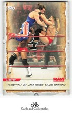 2020 Topps Road to WrestleMania #38 The Revival Def. Zack Ryder & Curt Hawkins