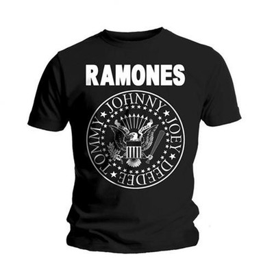 The Ramones Seal Logo Rock Punk Heavy Metal offiziell Männer T-Shirt Herren