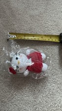 Hello Kitty Handmade Crochet Keychain Hello Kitty Keychain Cute Gift Charm