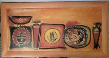 Wandbild african mit Holzrahmen