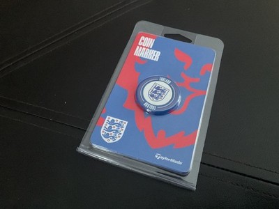 Taylormade England 3 Lions Coin Golf Ball Marker Brand New