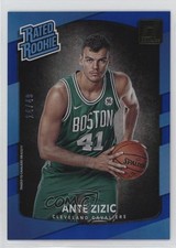 2017-18 Panini Donruss Rated Rookies Holo Blue Laser 14/49 Ante Zizic #186 n1u