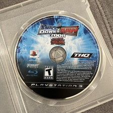 WWE SmackDown vs. Raw 2008 Featuring ECW PS3 Disc Only Tested Working