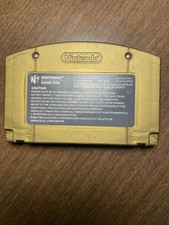 Legend of Zelda Majora’s Mask Nintendo 64 Gold Cartridge Holographic used